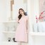 Rika Ruffle Dress : สีชมพู
