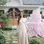 Petal Sway Maxi Dress : สีครีม