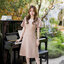 Bellette Bow Shoulder Dress : สีโอวัลติน