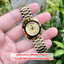 RADO ผู้หญิง The Original Diastar Automatic รุ่น R12416633 (เรือนทอง หน้าทอง พลอย 11 เม็ด)