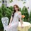 Coquette Bow Off-Shoulder Maxi Dress