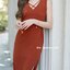 Criss Cross Dress : สีส้มอิฐ [Made by Pastel Time]