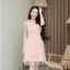 Jamille Lace Dress – สีโอรส **มีแต่S**