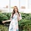Sassy Painting Midi Dress : Sweet Pastel ลายสีพาสเทล