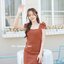 Maggie Double Bow Dress : สีส้มอิฐ [Made by Pastel Time]
