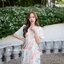 Sassy Painting Midi Dress : Earth Tone ลายสีเอิร์ธโทน