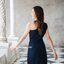 Myra one shoulder dress – สีกรม [Made by Pastel Time]