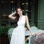 Aubrey Midi Dress : สีขาวออฟไวท์ [Made by Pastel Time]