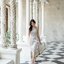 Micha Layered Silk Satin Dress – Silver : เดรสสั้นสีเงิน