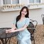 Momiji Midi Dress : สีเขียวมิ้นท์ [Made by Pastel Time]