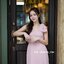 Erin Dress : สีชมพู [Made by Pastel Time]