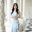 Ashley One - Shoulder Dress – สีเขียวอมเทา