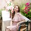 Kristen off-shoulder dress : สีชมพู [Made by Pastel Time]