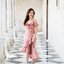 Nella Ruffle Shoulder Dress - สีชมพูกลีบบัว