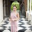 Stacey one-shoulder dress : สีชมพู [Made by Pastel Time]