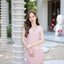 Criss Cross Dress : สีชมพู [Made by Pastel Time]