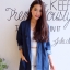 Be Basic Denim Blazer : เสื้อคลุมยีนส์