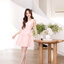 Jannie Dress : สีโอรส [Made by Pastel Time]