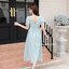 Momiji Midi Dress : สีเขียวมิ้นท์ [Made by Pastel Time]