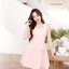 Jannie Dress : สีโอรส [Made by Pastel Time]