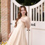 Dear Darling Midi Dress - สีครีม